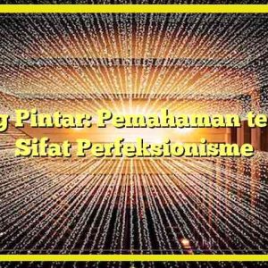 Ruang Pintar: Pemahaman tentang Sifat Perfeksionisme